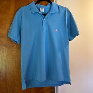 Brooks Brothers Blue Polo Shirt -Size M